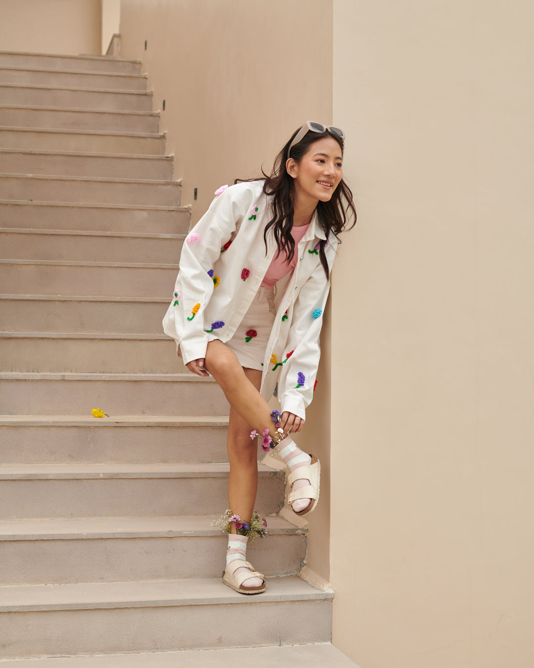 FIORE SHORTS AND JACKET SET