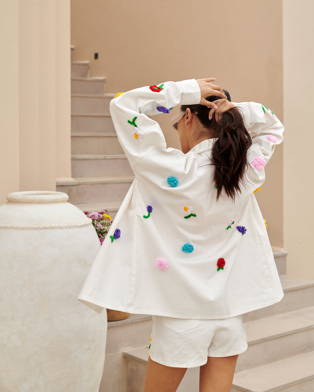 FIORE SHORTS AND JACKET SET